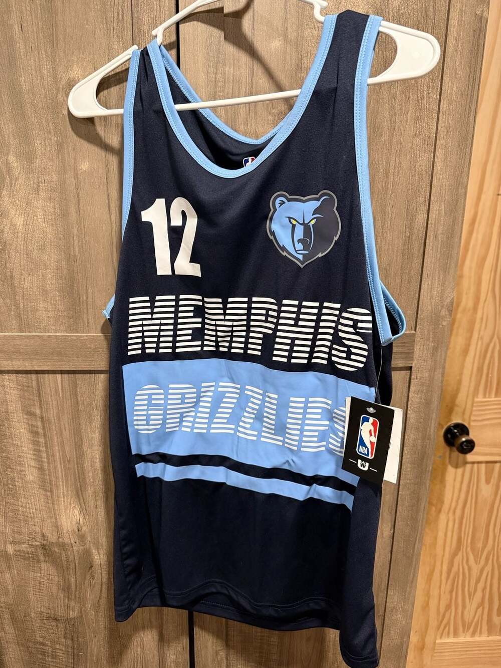 NBA Memphis Grizzlies Ja Morant #12 UNK Men's Basketball Jersey Tank Top Medium